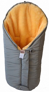 Конверт флисовый из серии Алекс, цвет – серый (Baby Elite, 2007665048239)